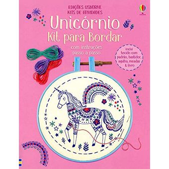 Unicórnio: Kit Para Bordar