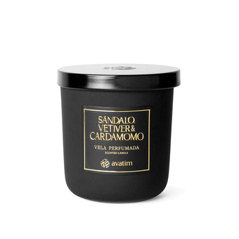 Vela Aromática Avatim Sândalo + Vetiver + Cardamomo 500g