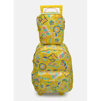 Kit Mochila + Lancheira Minions - Puket