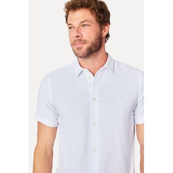 Camisa Mc Pf Oxford Color - Reserva