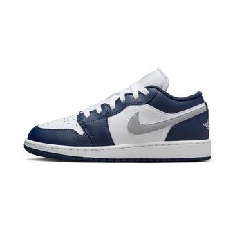 Tênis Air Jordan 1 Low GS Infantil - Azul