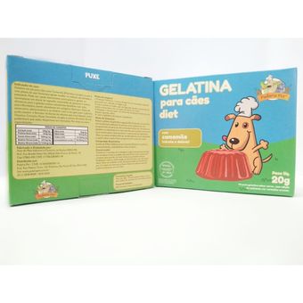 Gelatina Para Cães Sabor Carne Com Ervas De Camomila - 20g