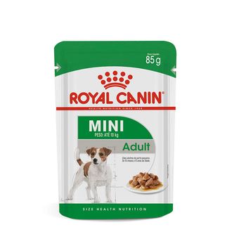 Ração Úmida Royal Canin Sachê Para Cães Mini Adulto - 85g