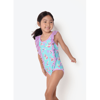 Maiô Menina Pet Sereia - Puket