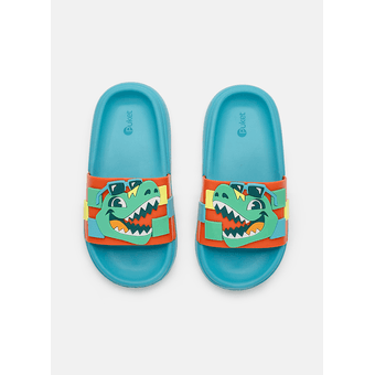 Chinelo Slide Kids Dino Miami Azul - Puket