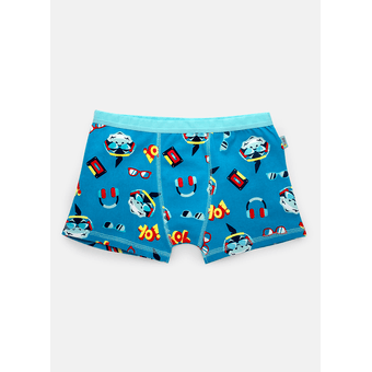 Cueca Boxer Teen Tuba Hip Hop Azul - Puket