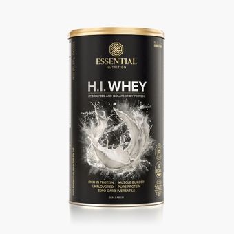 Whey Protein Essential Nutrition Hi Whey Protein Isolado Sem Sabor 375g