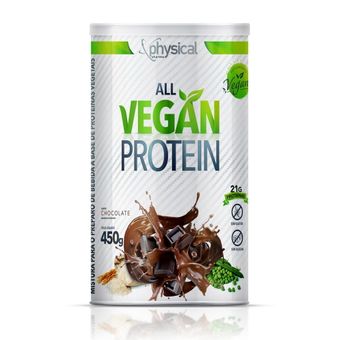 Proteína Vegana Physical Pharma All Vegan Protein Chocolate 450g