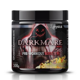 Pré Treino Physical Pharma Darkmare Series Pré-Workout Booster Frutas Amarelas 300g