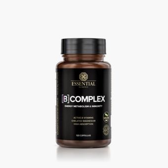 Vitaminas e Minerais  Essential Nutrition B Complex 120 Cápsulas