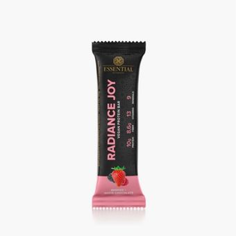 Barra de Proteína Essential Nutrition Radiance Joy Vegan Berries White Chocolate 50g