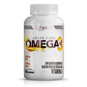 Super Pure Ômega 3 Physical Pharma 90 Cápsulas