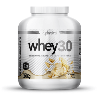 Whey 3.0 Physical Pharma Chocolate Branco 2kg