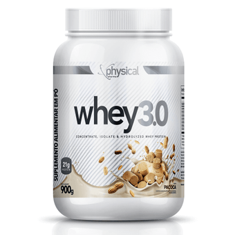 Whey 3.0 Physical Pharma Paçoca 900g