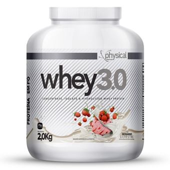 Whey 3.0 Physical Pharma Morango Silvestre 2kg