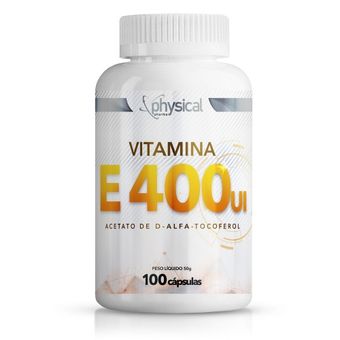 Vitamina E 400UI Physical Pharma 100 Cápsulas