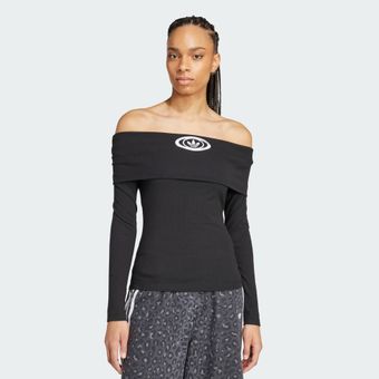 Blusa Off Shoulder adidas Originals